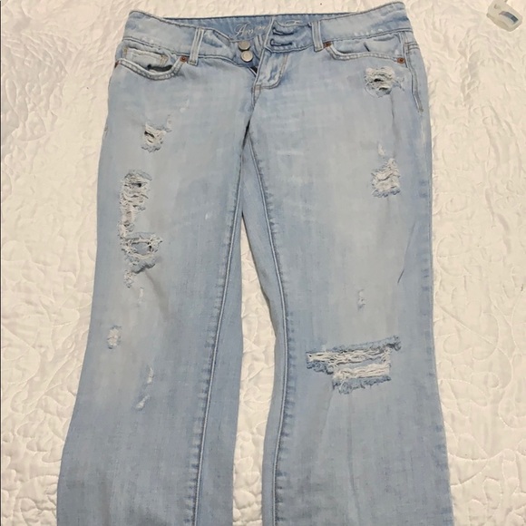 American Eagle Outfitters Denim - Acid washed blue jeans